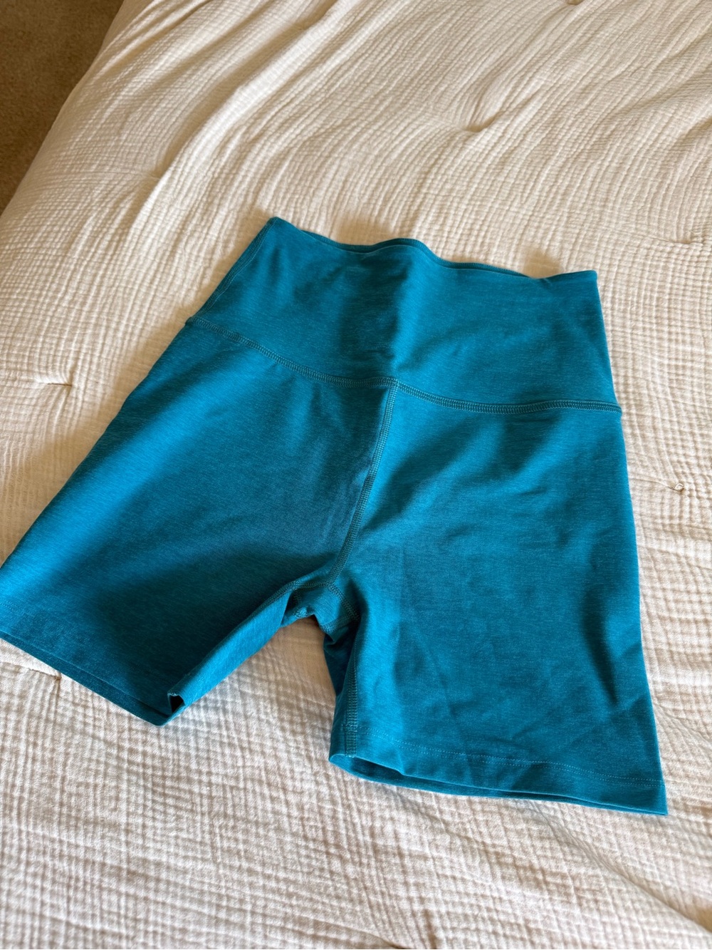 Island Blue Heather 5” Biker Short